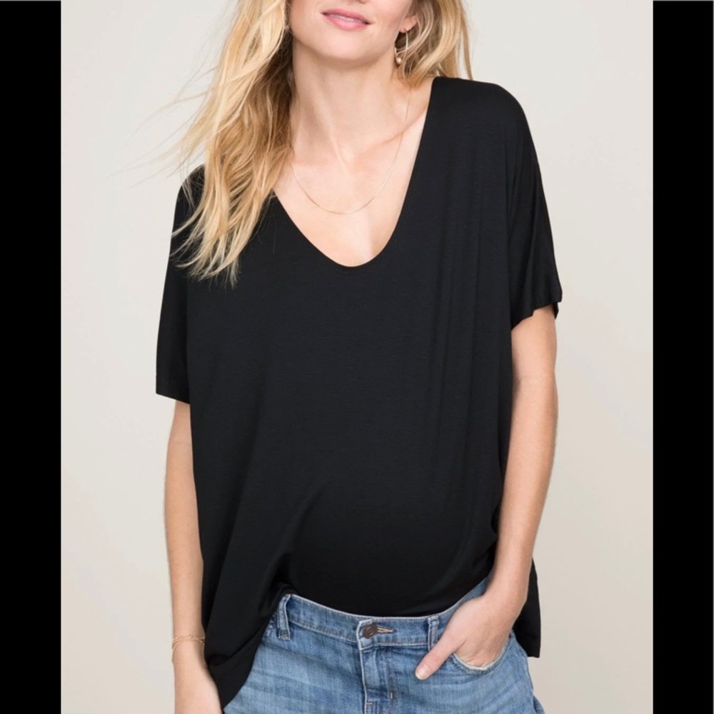 Hatch The Perfect Vee Tee Back Size Medium